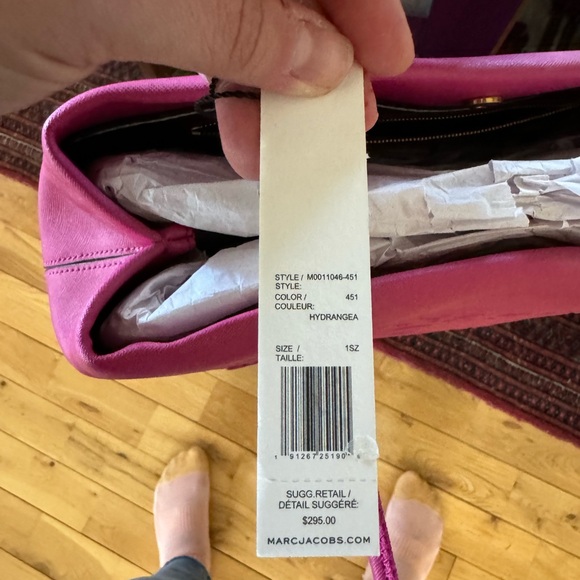 New Marc Jacobs Pink Bag - Picture 2 of 4